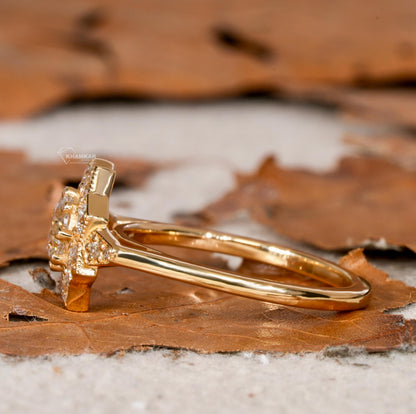 IGI Lab Grown Vintage Art Deco Diamond Ring – Engagement & Wedding Ring for Women