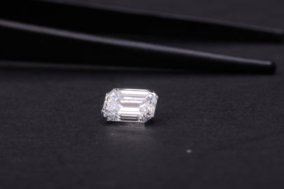 Emerald Cut Labgrown Diamond For Engagement Ring DE Color Loose Diamond For Wedding Band Emerald Cut Solitaire Diamond Pendant CVD Diamond