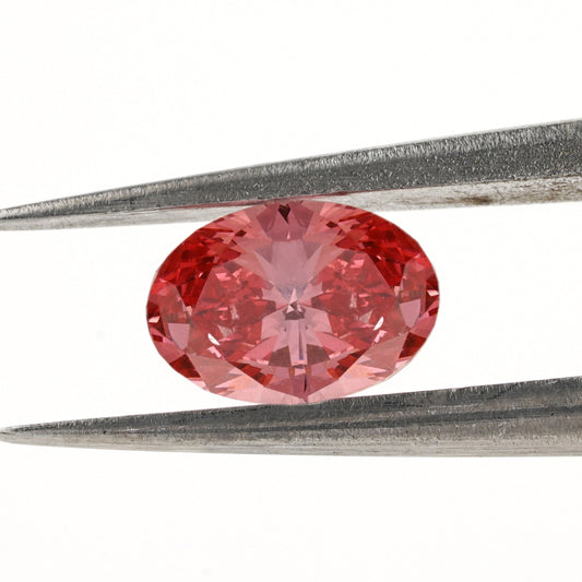 Oval Pink Colored Lab Created Diamond Oval Cut Conflict Free Full Eternity Band Ring  Oval Loose Diamond Gift For A Women For  Customization