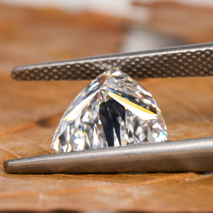 3.00 CT Trillion Cut Lab Diamond | CVD Loose Diamond