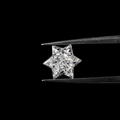Modified Star Cut Labgrown Diamonds For Studs,Anniversary Gift For Her,Antique Cut Man Made Diamond Loose For Earrings,Fancy Cut Diamond