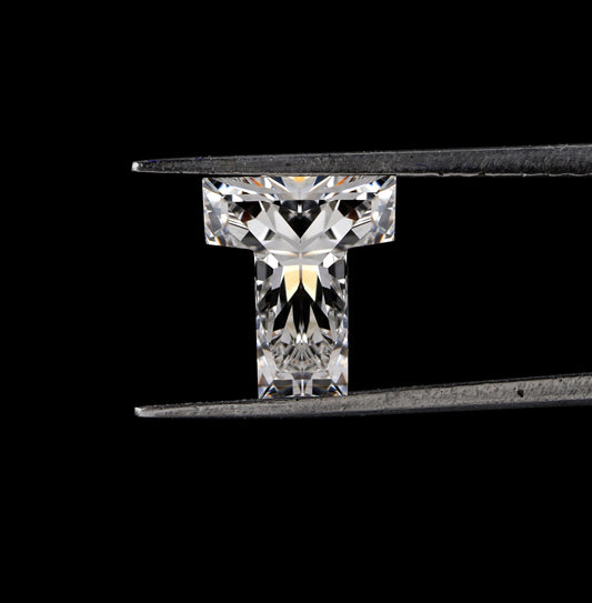 T Shape Lab grown Diamond For Diamond Ring CVD-Lab Diamond For Solitaire Studs For Pendant For Anniversary Gift For Customization