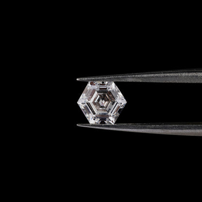 Hexagon Step Cut Lab grown Diamond CVD Diamond Engagement Ring Fancy Cut Diamond HPHT Diamond Stud For Stunning Gift Antique Cut Diamond