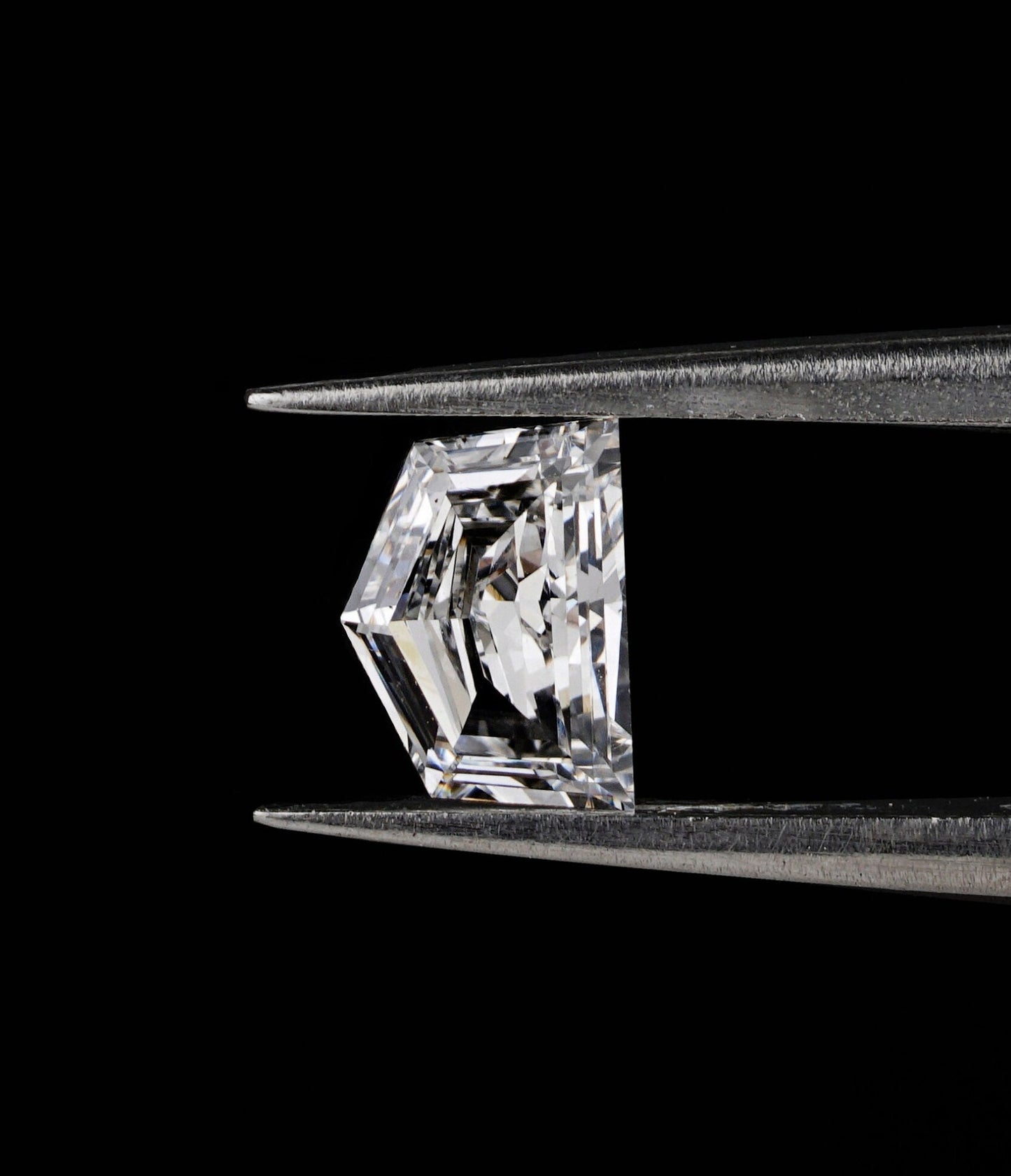 Cadillac Step Cut Lab Diamond Engagement Ring CVD-HPHT Diamond For Solitaire Studs For Side Stone Diamond For Customization