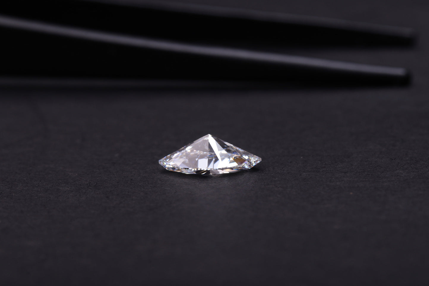 Marquise Cut Lab Grown Diamond,18K White Gold Marquise Diamond Three Stone Ring, Eco-Friendly Marquise Solitaire Diamond Studs HPHT Diamond