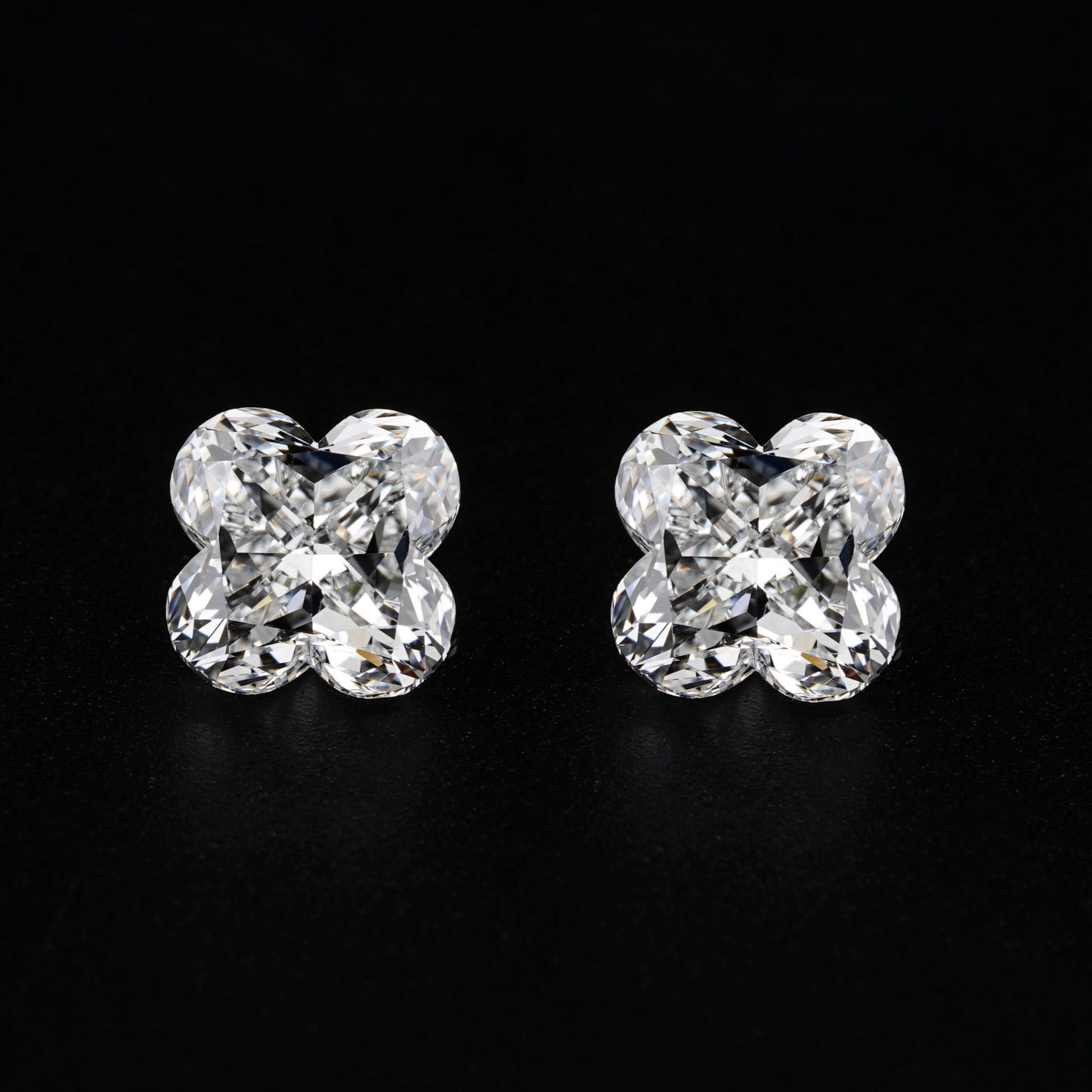 Modified Lili Cut Lab grown Diamonds Pairs For Solitaire Studs For Drop Earrings Anniversary Gift For Her Antique Cut Lab Diamonds