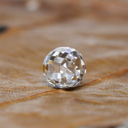 1 CT Ball Shape Lab Diamond for Hoop Earrings & Pendant