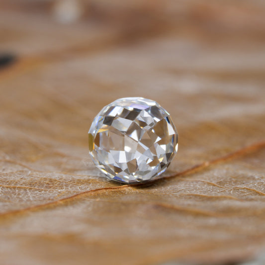 1 CT Ball Shape Lab Diamond for Hoop Earrings & Pendant
