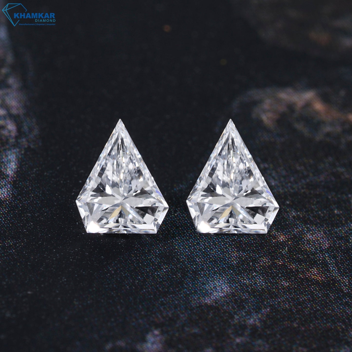 Shield Cut Labgrown Diamond For Stud Lab Grown Diamond Loose For Jewellery  CVD-HPHT Lab Diamond Loose For Gift For Diamond Ring