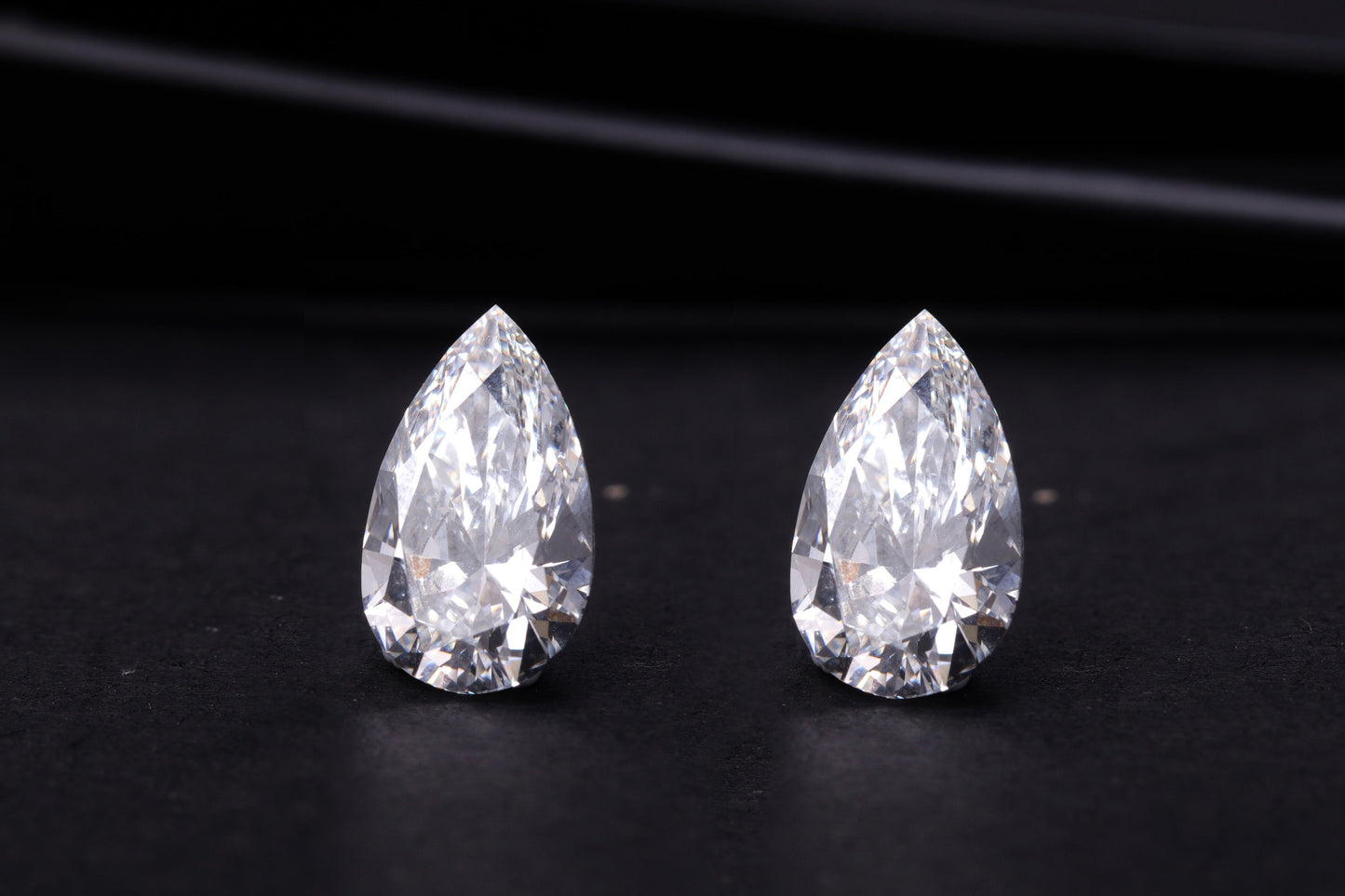 Pear Cut Lab grown Diamond Pair For Earring Eco Friendly Diamond For Engagement Ring Pear Diamond For Anniversary Gifts Fancy Cut Diamond
