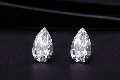 Pear Cut Lab grown Diamond Pair For Earring Eco Friendly Diamond For Engagement Ring Pear Diamond For Anniversary Gifts Fancy Cut Diamond