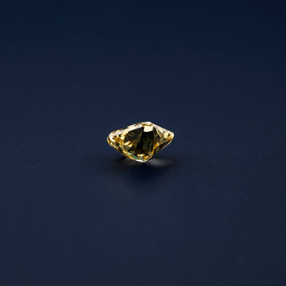 Square Radiant Yellow Colored Loose Diamond Square Radiant Diamond Engagement Ring Yellow Diamond Ring Yellow Diamond For Neckless