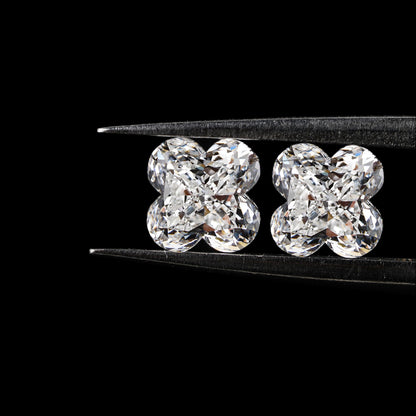 Modified Lili Cut Lab grown Diamonds Pairs For Solitaire Studs For Drop Earrings Anniversary Gift For Her Antique Cut Lab Diamonds