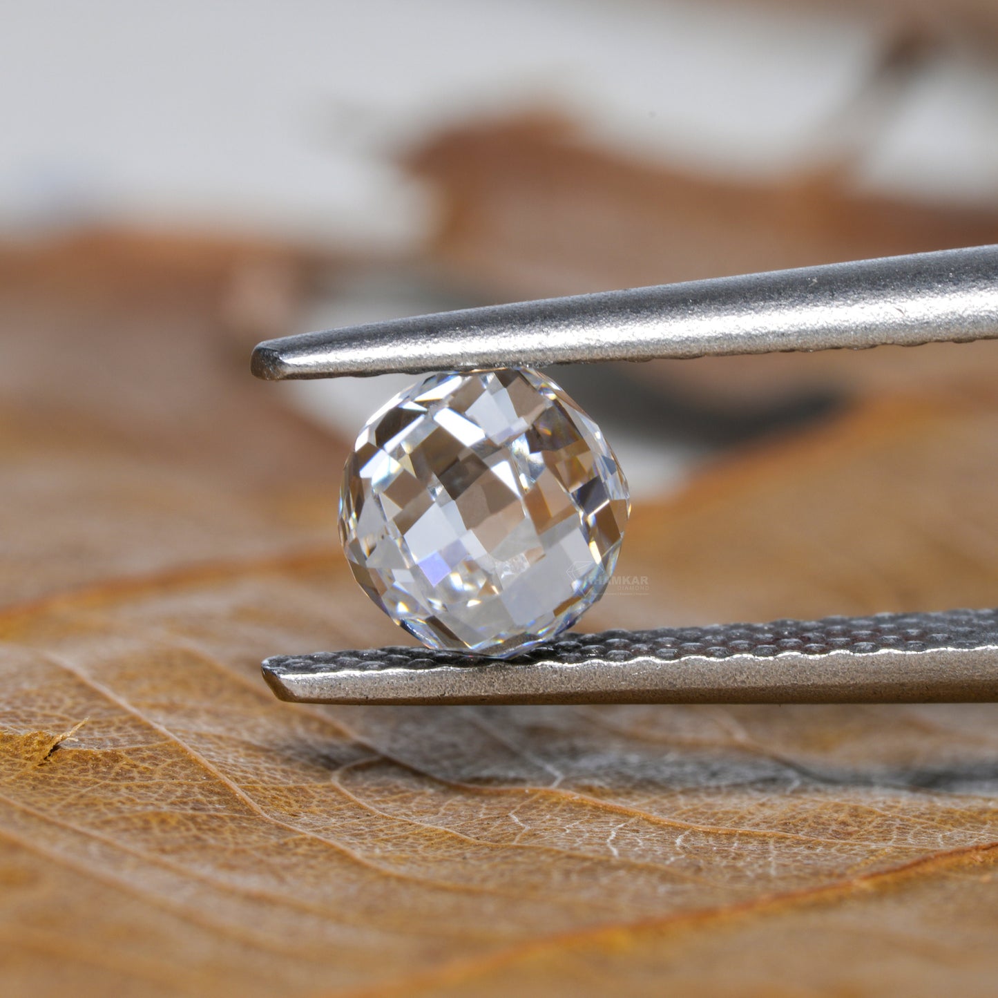 1 CT Ball Shape Lab Diamond for Hoop Earrings & Pendant