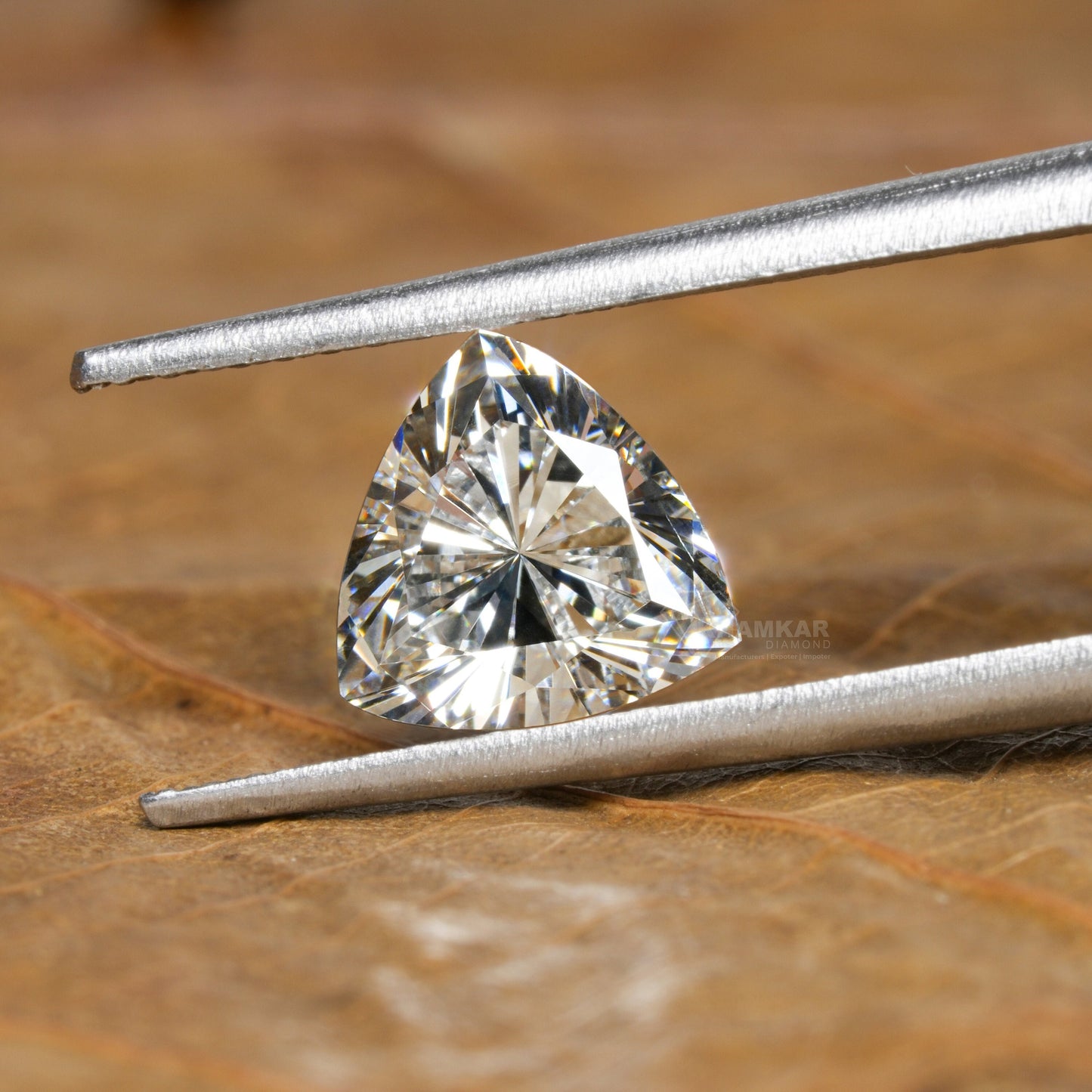 IGI Certified Trillion Cut Lab Grown Diamond | Loose HPHT Diamond