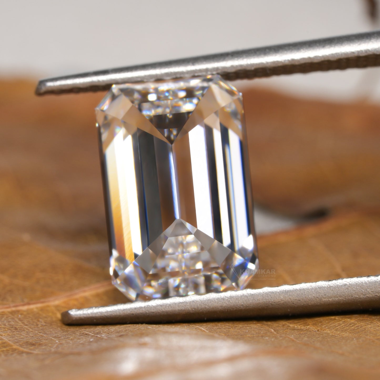 2.57 CT Emerald Cut IGI Certified Lab Diamond