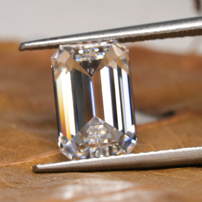 2.57 CT Emerald Cut IGI Certified Lab Diamond