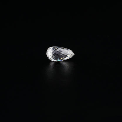 Briolette Lab Grown Diamond For Solitaire Studs HPHT Lab Created Diamond For Drop Earring  For Hoop Diamond Earring For Customization