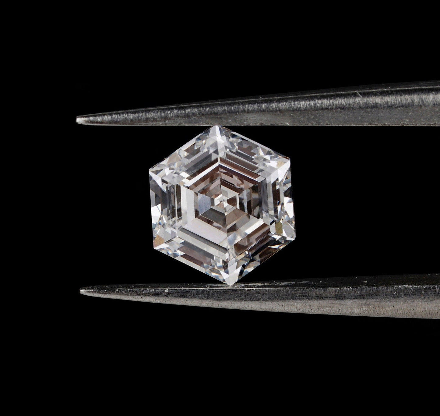 Hexagon Step Cut Lab grown Diamond CVD Diamond Engagement Ring Fancy Cut Diamond HPHT Diamond Stud For Stunning Gift Antique Cut Diamond