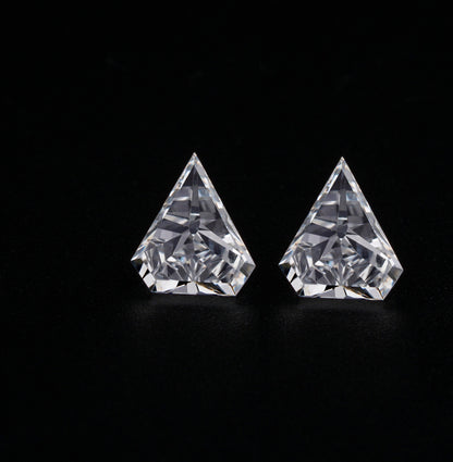 Shield Cut Lab Created Diamond For Charms Earring 14K Gold Lab Grown Diamond Loose For Jewelry Eco Friendly Diamond Loose For Dainty Ring