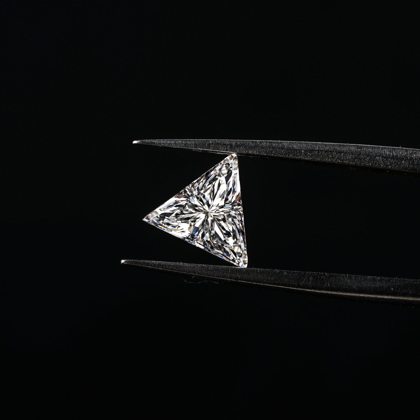 Triangle Cut Lab Grown Pair Diamond Loose Matching Pair Of Antique Shape Diamond Loose White Gold Triangle Diamond Stud Earrings