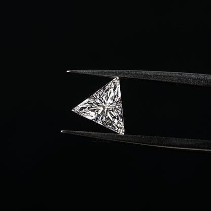 Triangle Cut Lab Grown Pair Diamond Loose Matching Pair Of Antique Shape Diamond Loose White Gold Triangle Diamond Stud Earrings