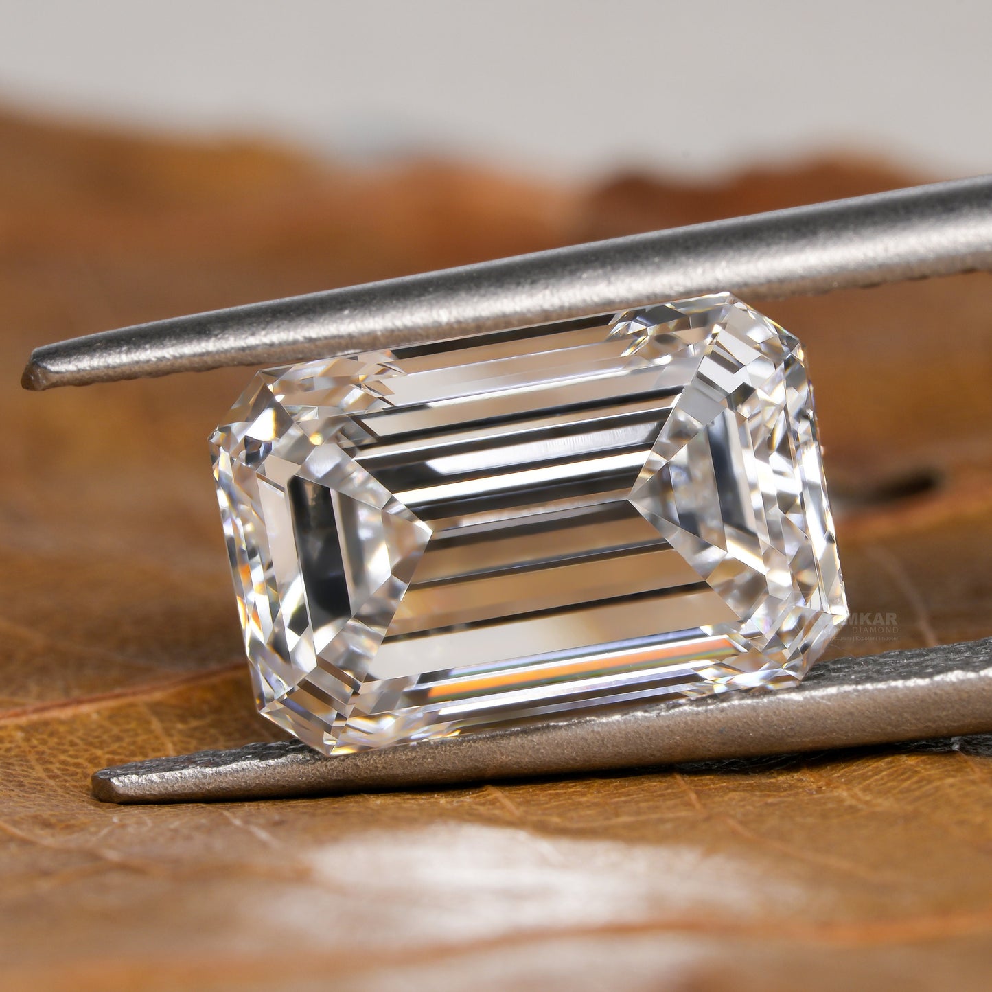 2.57 CT Emerald Cut IGI Certified Lab Diamond