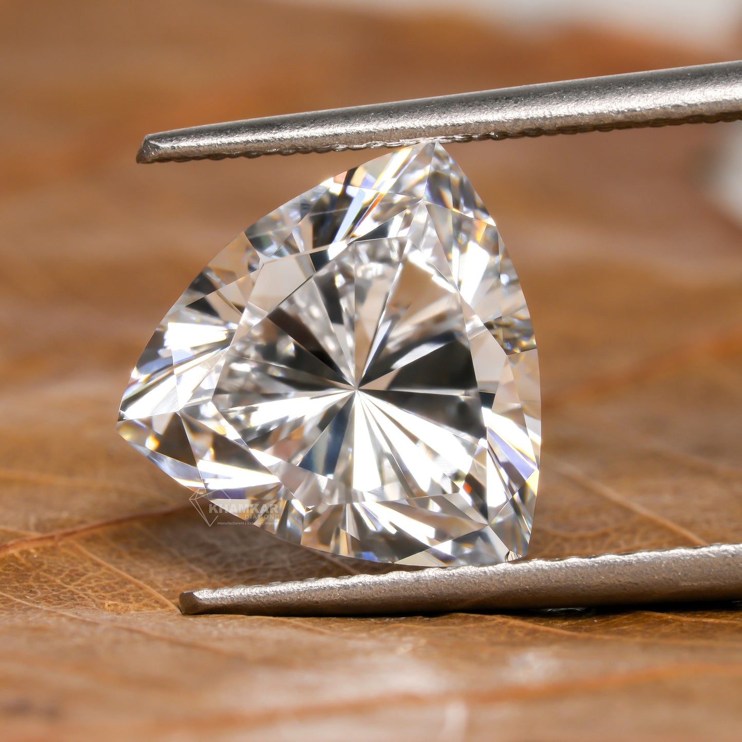 3.00 CT Trillion Cut Lab Diamond | CVD Loose Diamond