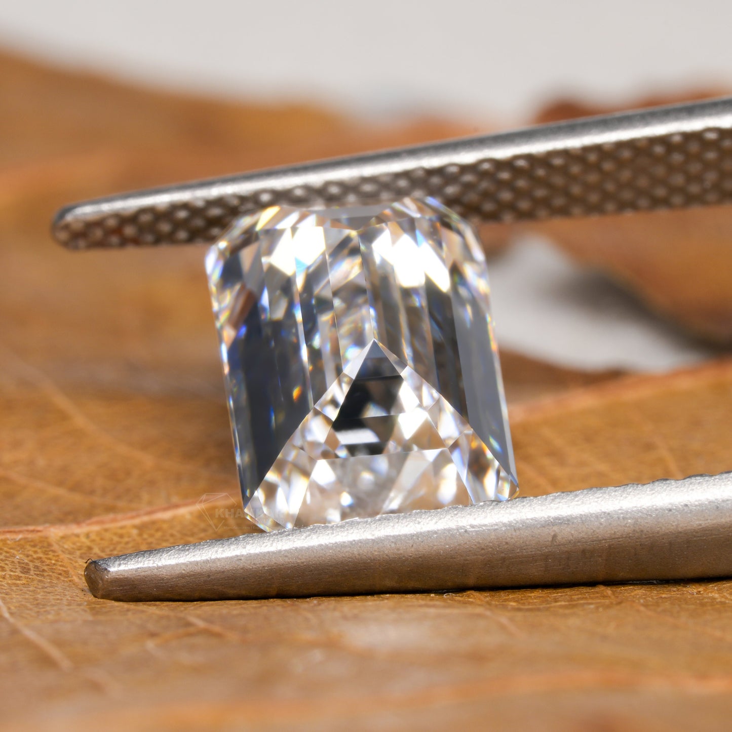 2.57 CT Emerald Cut IGI Certified Lab Diamond