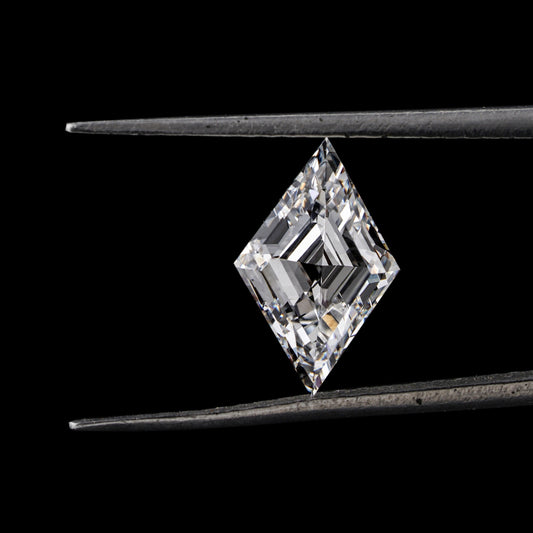 Lozenge Cut Lab Created Diamond For Earring Studs Conflict Free Diamond Engagement Ring For Customization For Hoop Earring For Drops Earring