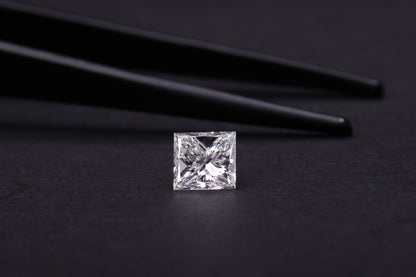 Princess Cut Lab Grown Diamond Loose For Engagement Ring Hand Made Princess Diamond Solitaire Ring Eco Friendly Loose Diamond Gift For Her