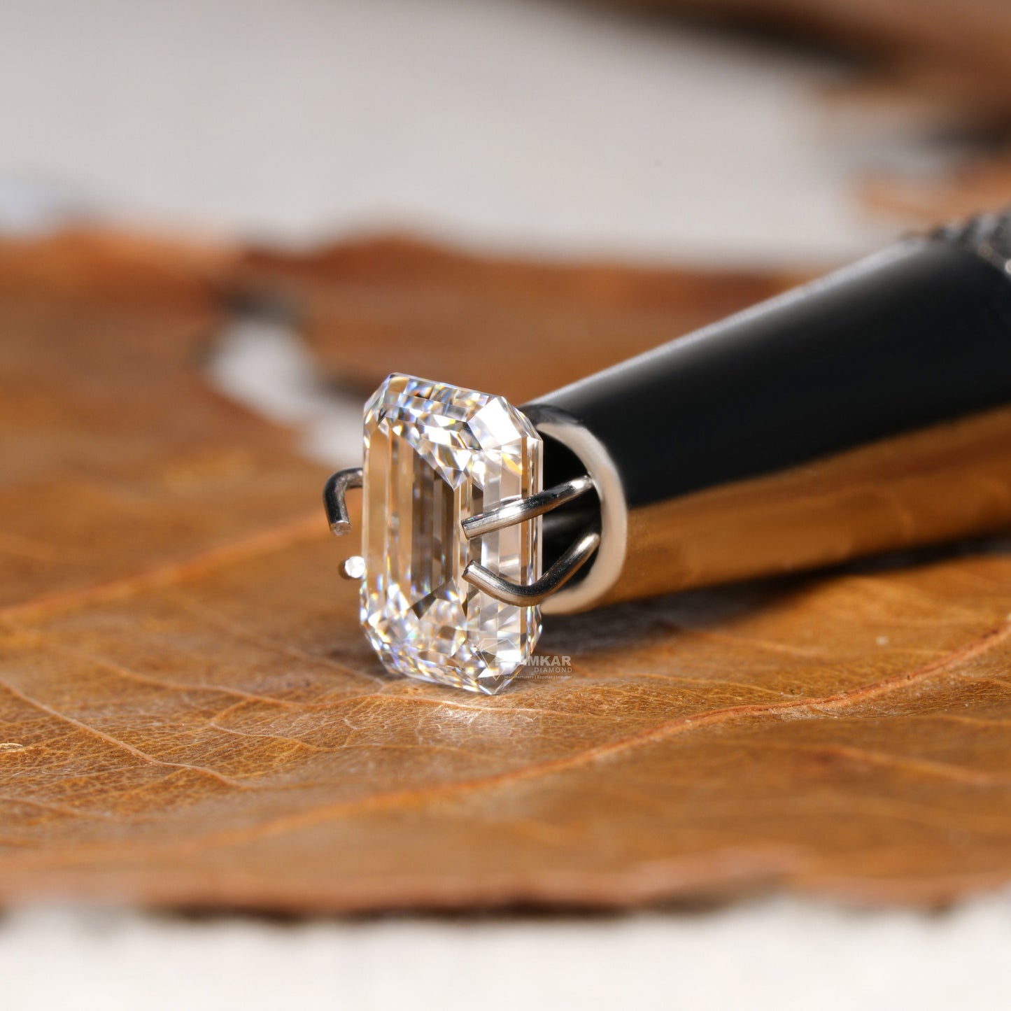 IGI Certified Emerald Cut Lab Grown Diamond
