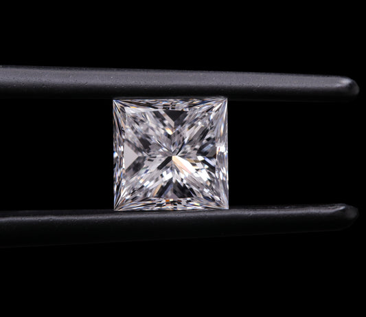 Princess Cut Lab Grown Diamond Loose For Engagement Ring Hand Made Princess Diamond Solitaire Ring Eco Friendly Loose Diamond Gift For Her