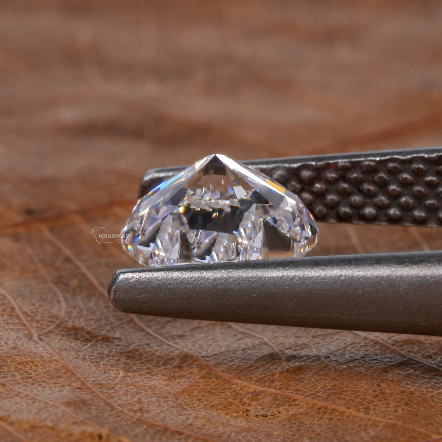 Floral Shape Brilliant Cut Lab Grown Diamond,1.00Ct Floral Diamond For Engagement Ring,Flower Shape Diamond For Anniversary Gift,CVD Diamond