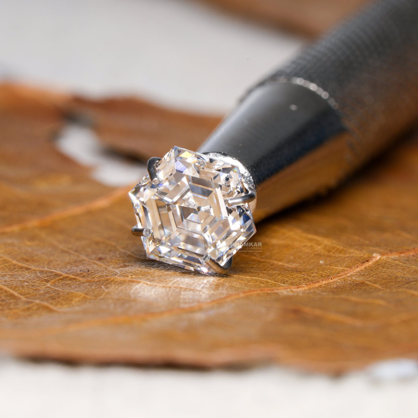 1.00 CT Hexagon Step Cut Lab Grown Diamond