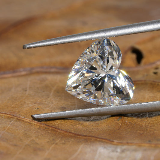 2.00 Ct Heart Shape Cut Lab grown Diamond For Engagement Ring CVD Diamond For Solitaire Pendant Valentine's Gift For Her Fancy Shape Diamond