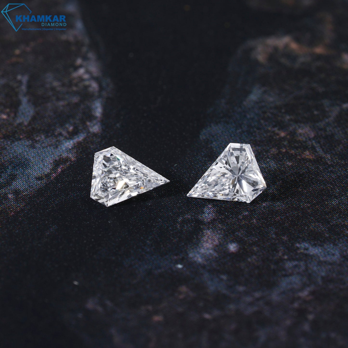 Shield Cut Labgrown Diamond For Stud Lab Grown Diamond Loose For Jewellery  CVD-HPHT Lab Diamond Loose For Gift For Diamond Ring