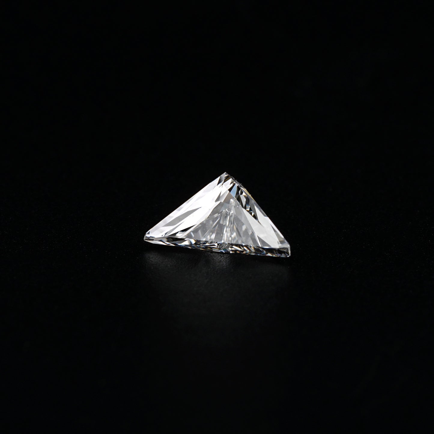 Triangle Cut Lab Grown Pair Diamond Loose Matching Pair Of Antique Shape Diamond Loose White Gold Triangle Diamond Stud Earrings
