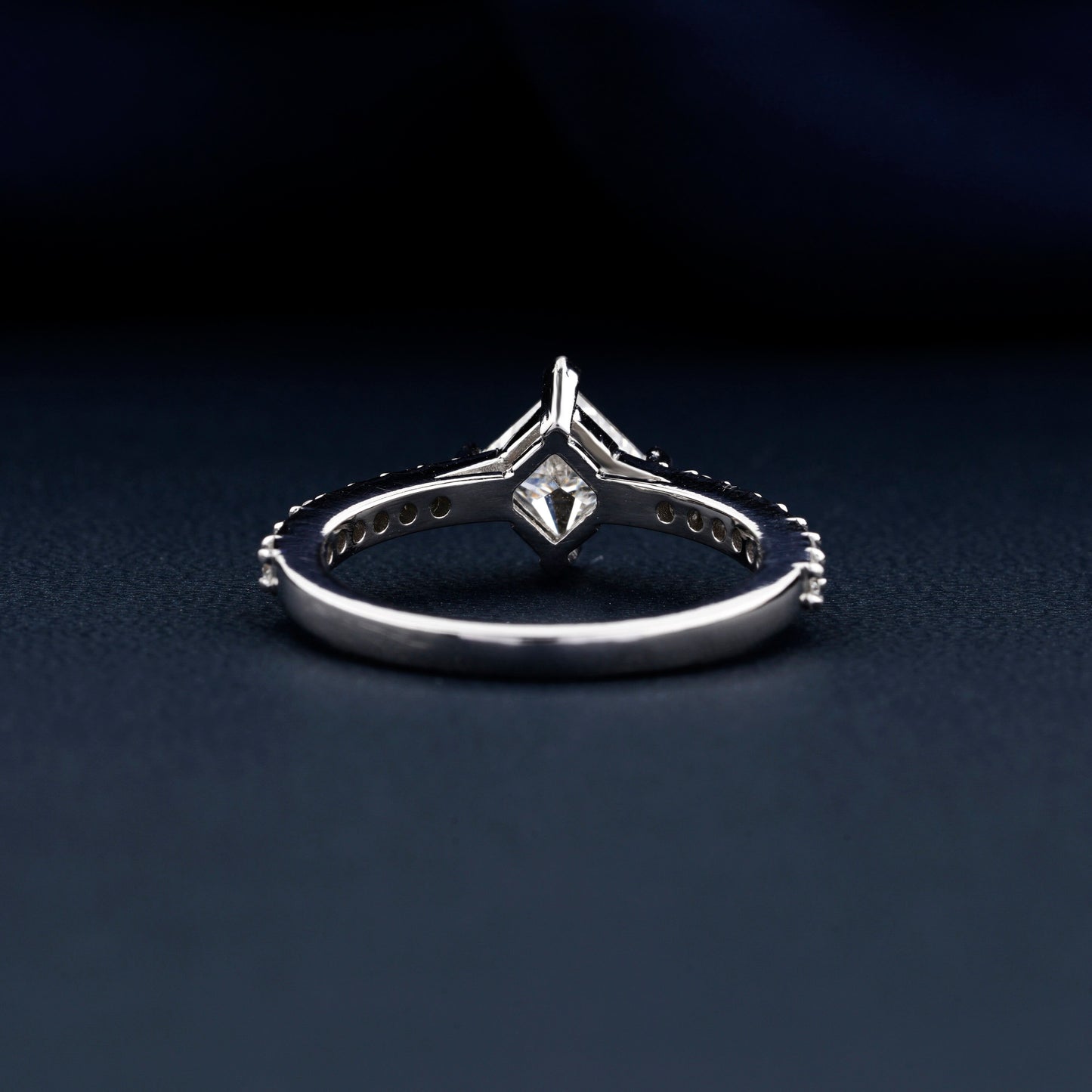 Princess Lab Diamond Ring 1CT – Wedding Ring for Her