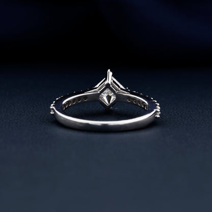 Princess Lab Diamond Ring 1CT – Wedding Ring for Her
