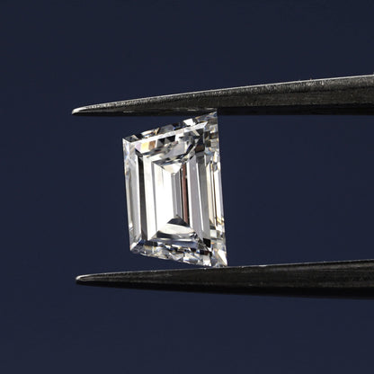 Trapezoid Step Cut Lab grown Diamond For Engagement Ring For Diamond Ring For Side Stone For Earring Pair For Customization
