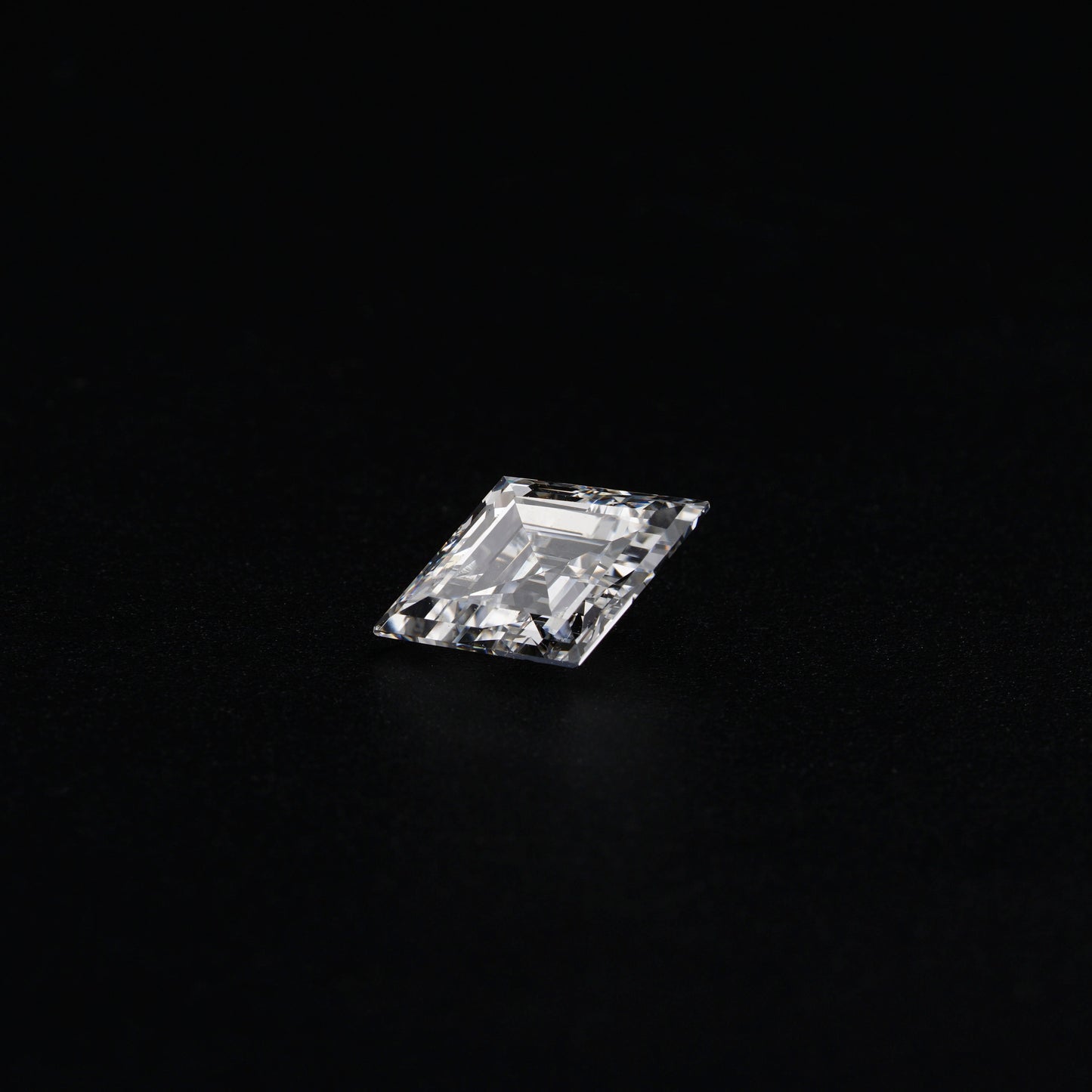 Lozenge Cut Lab Created Diamond For Earring Studs Conflict Free Diamond Engagement Ring For Customization For Hoop Earring For Drops Earring