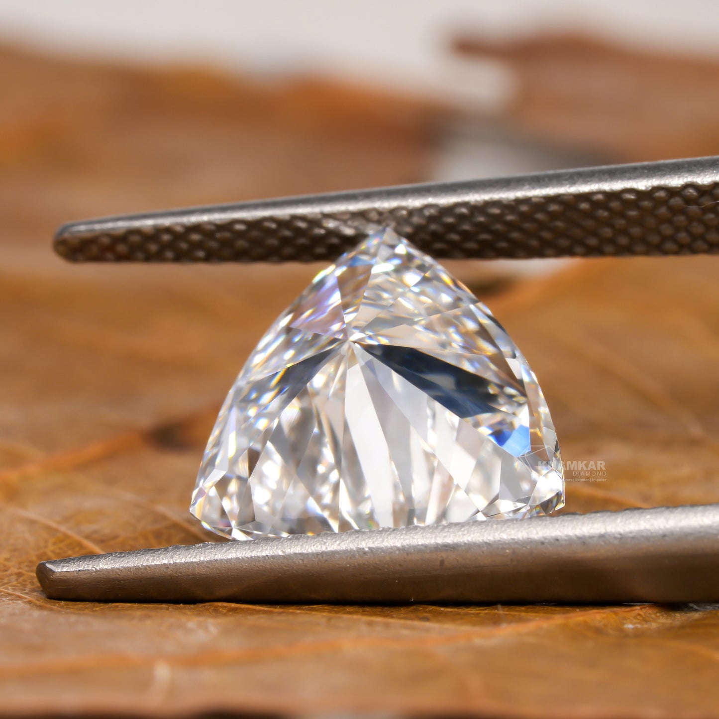 3.00 CT Trillion Cut Lab Diamond | CVD Loose Diamond