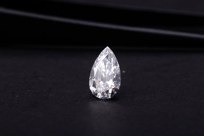 Pear Cut Lab grown Diamond For Engagement Ring Conflict Free Diamond Loose For Her Pear Cut CVD Diamond For Solitaire Necklace Gift For Her