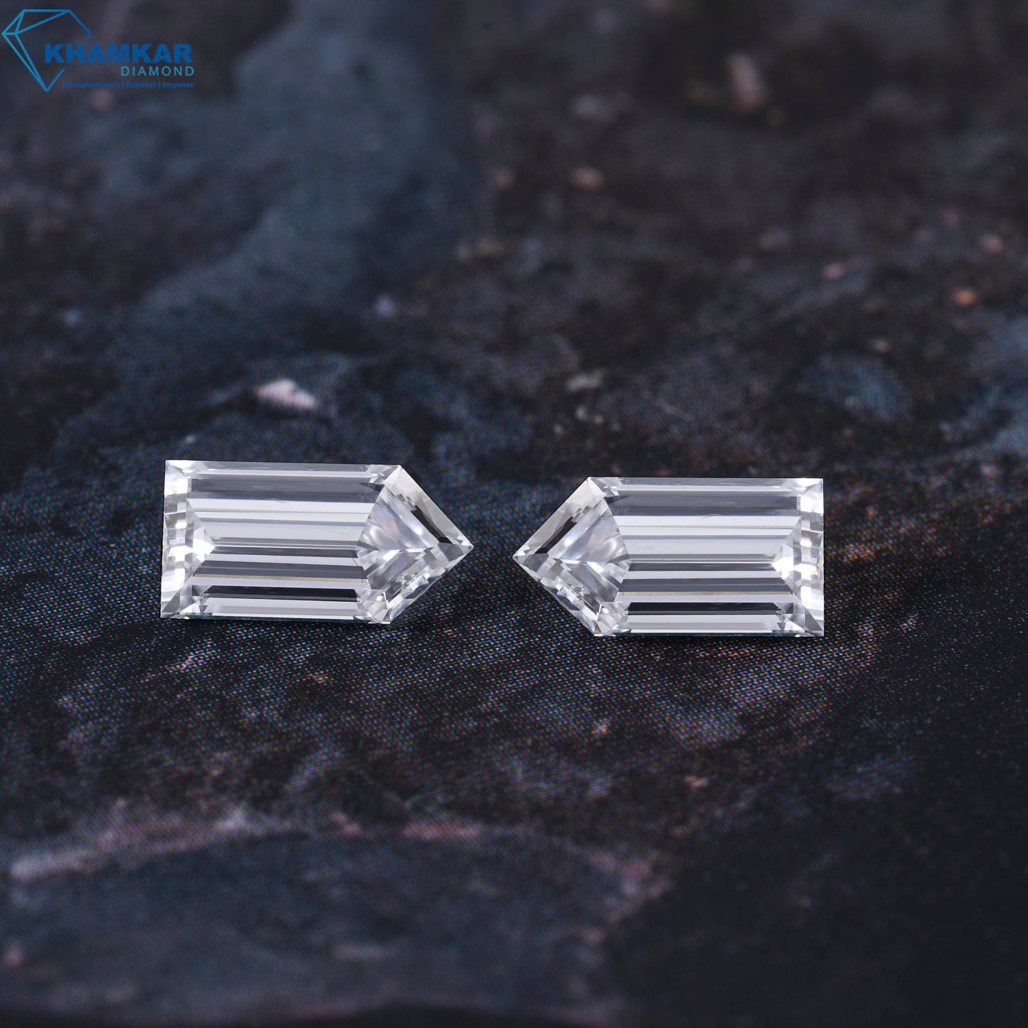 Bullet Cut Lab grown Diamond For Jewelry, CVD-HPHT Diamond For Studs, For Engagement Ring, Loose diamond For Earring, Antique Cut Diamond