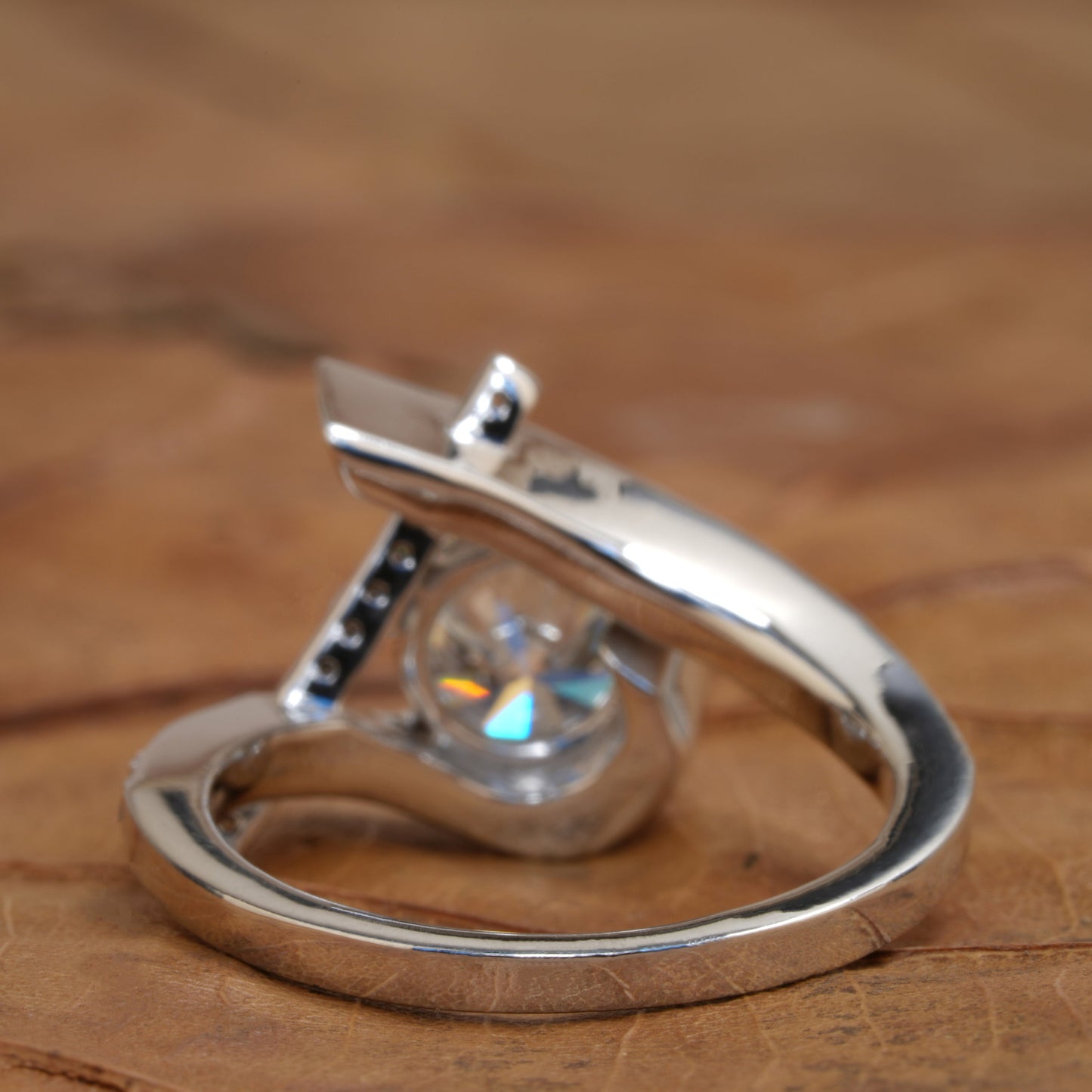 1CT Round Brilliant Lab Diamond Proposal & Promise Ring