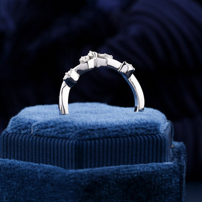 Lab-Grown Diamond Wedding Band Ring – Engagement Daily Wear Ring