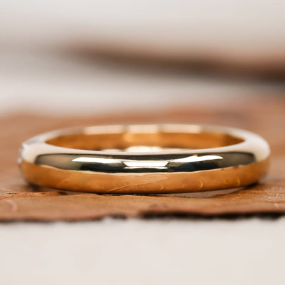 14K Gold Lab Diamond Pave Bubble Dome Ring