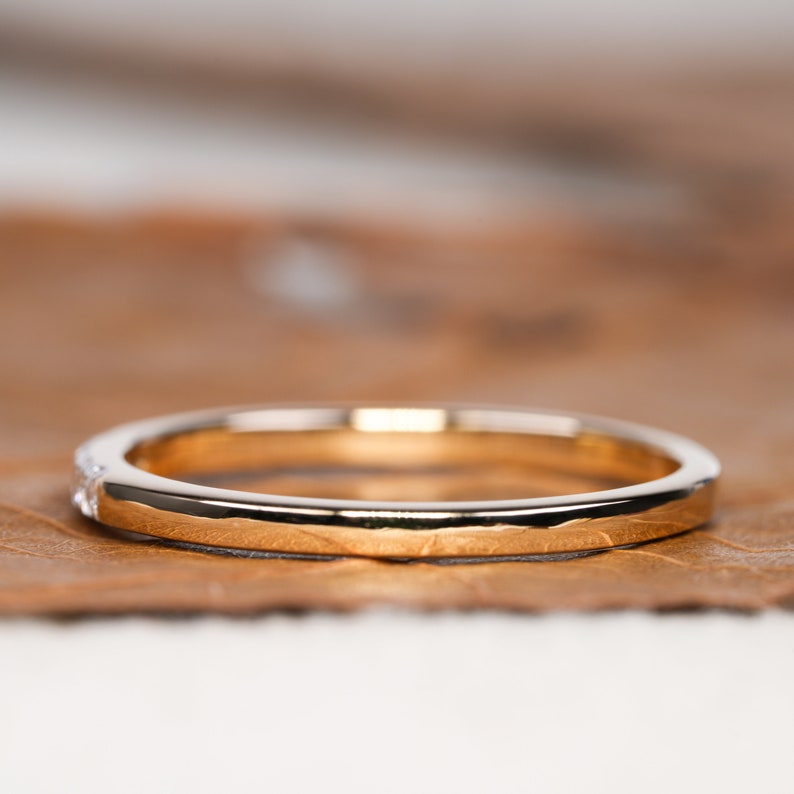 Round Brilliant Lab Diamond Half Eternity Ring