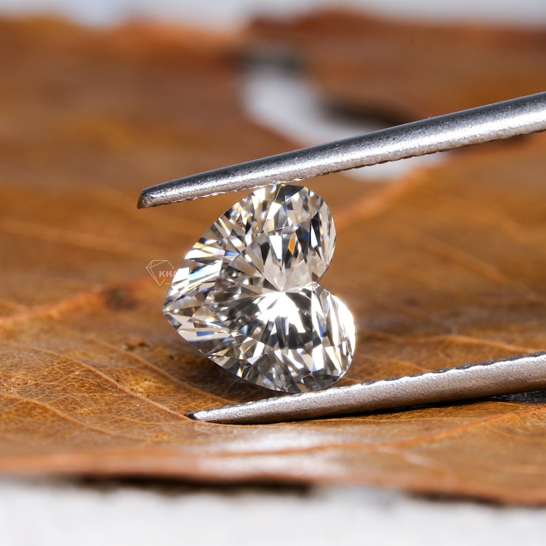 1 Ct Heart Shape Lab Diamond G/VS – Loose Diamond for Engagement & Pendant